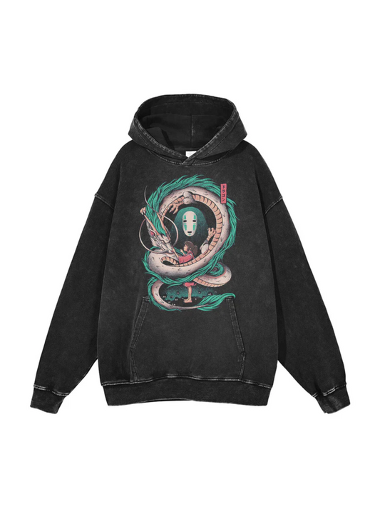 SPIRITED AWAY VINTAGE HOODIE