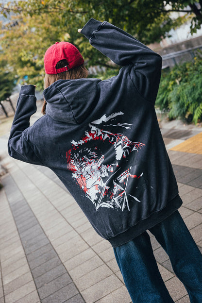 BERSERK GUTS VINTAGE HOODIE
