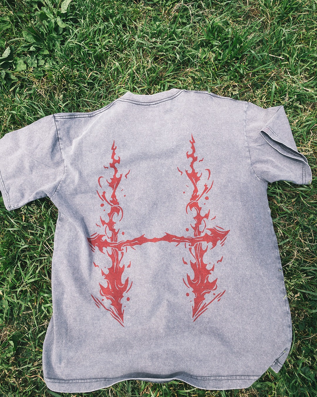 2-SIDED BLOODBOUND VINTAGE OVERSIZE TEE