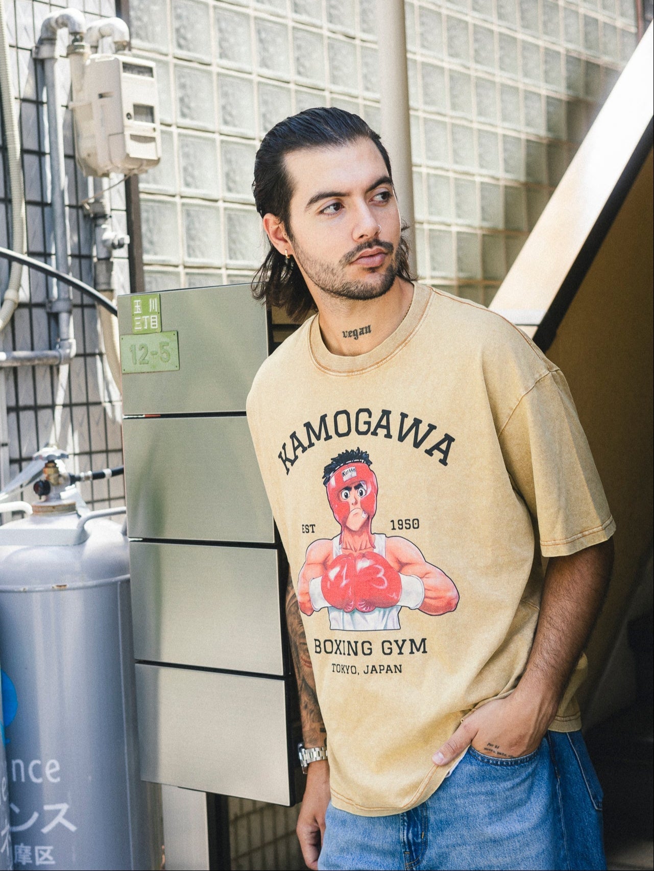 BOXER VINTAGE OVERSIZE TEE