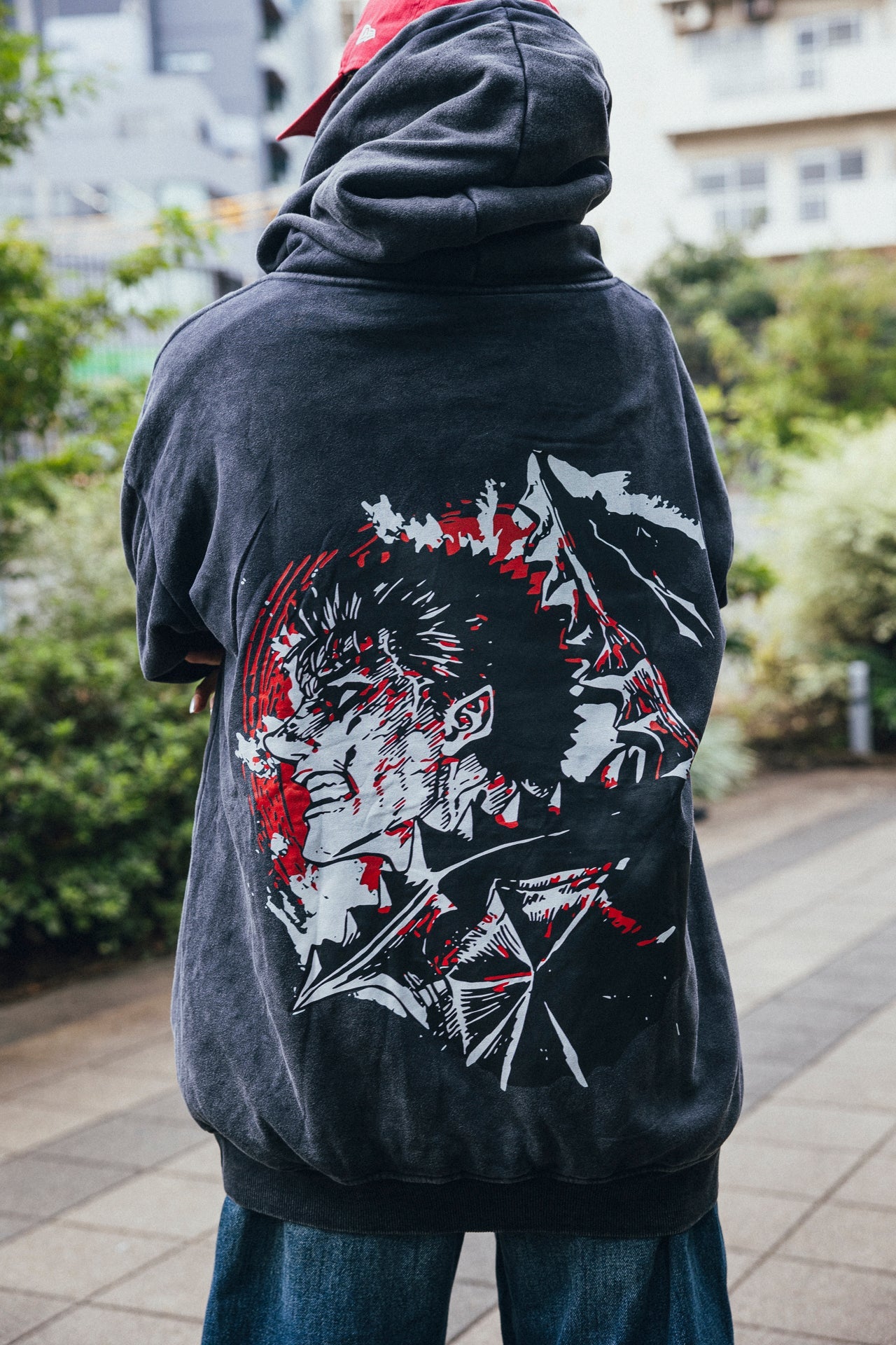 BERSERK GUTS VINTAGE HOODIE