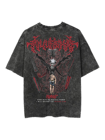 ASTA DEMON VINTAGE OVERSIZE TEE